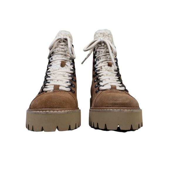 Splendid Kody Faux Shearling Detail Suede Boot Size 6 NEW - Picture 4 of 12